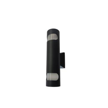 Spot tubular doble ext negro