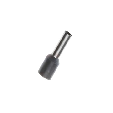 Terminal pino hueco 2.5mm gris