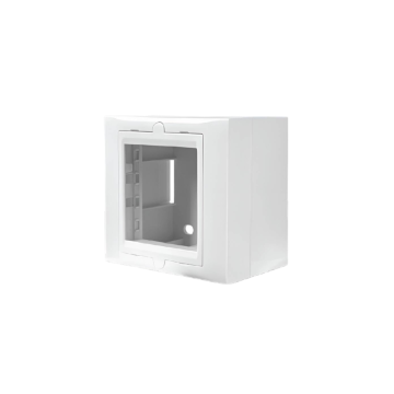 Caja 2 módulos VHO, Blanca